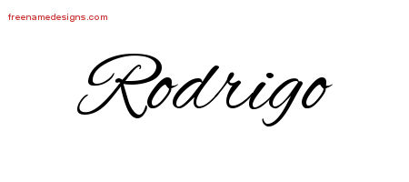 rodrigo Archives - Free Name Designs