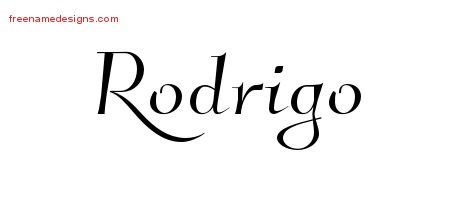 Elegant Name Tattoo Designs Rodrigo Download Free