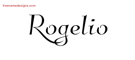 Elegant Name Tattoo Designs Rogelio Download Free