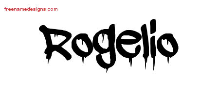 Graffiti Name Tattoo Designs Rogelio Free