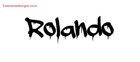 Graffiti Name Tattoo Designs Rolando Free