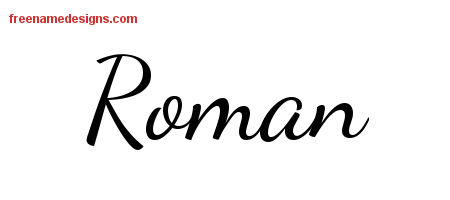 Lively Script Name Tattoo Designs Roman Free Download