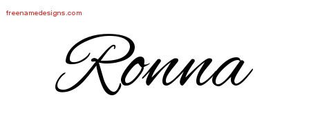 Cursive Name Tattoo Designs Ronna Download Free