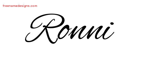Cursive Name Tattoo Designs Ronni Download Free