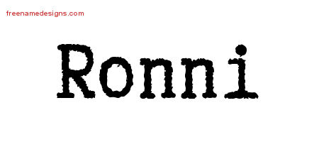 Typewriter Name Tattoo Designs Ronni Free Download