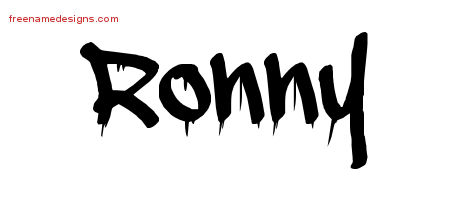 Graffiti Name Tattoo Designs Ronny Free