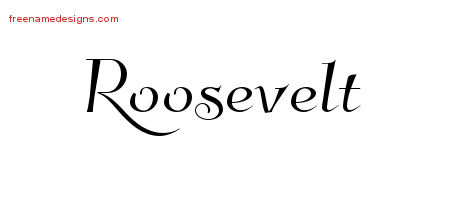 Elegant Name Tattoo Designs Roosevelt Download Free