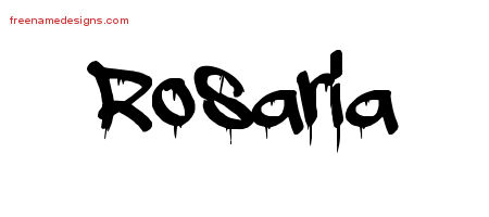 Graffiti Name Tattoo Designs Rosaria Free Lettering