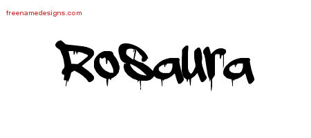 Graffiti Name Tattoo Designs Rosaura Free Lettering