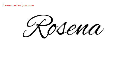 Cursive Name Tattoo Designs Rosena Download Free