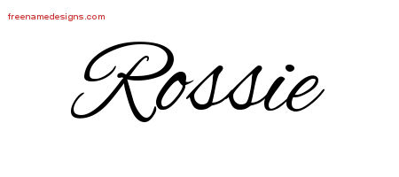 Cursive Name Tattoo Designs Rossie Download Free