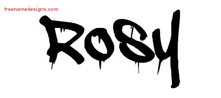 Graffiti Name Tattoo Designs Rosy Free Lettering