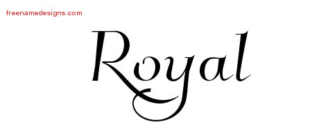 Elegant Name Tattoo Designs Royal Download Free