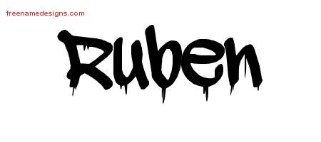 Graffiti Name Tattoo Designs Ruben Free