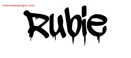 Graffiti Name Tattoo Designs Rubie Free Lettering