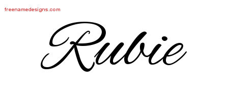 Cursive Name Tattoo Designs Rubie Download Free
