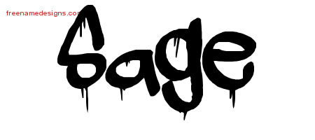 Graffiti Name Tattoo Designs Sage Free Lettering