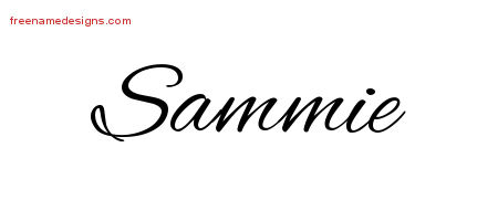 Cursive Name Tattoo Designs Sammie Download Free