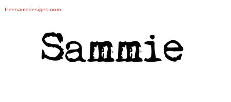 Vintage Writer Name Tattoo Designs Sammie Free