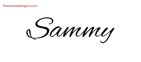 Cursive Name Tattoo Designs Sammy Download Free