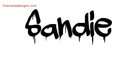 Graffiti Name Tattoo Designs Sandie Free Lettering