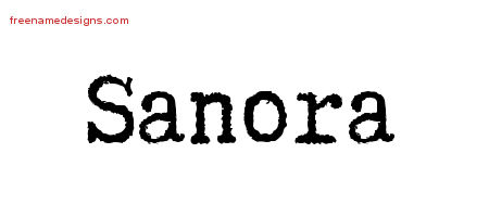 Typewriter Name Tattoo Designs Sanora Free Download
