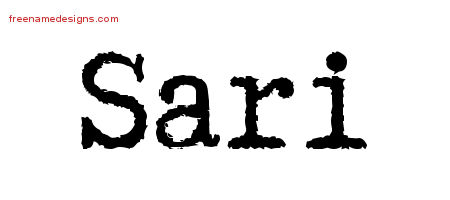 Typewriter Name Tattoo Designs Sari Free Download