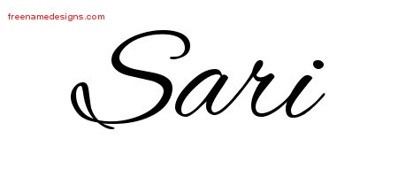 Cursive Name Tattoo Designs Sari Download Free
