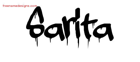 Graffiti Name Tattoo Designs Sarita Free Lettering