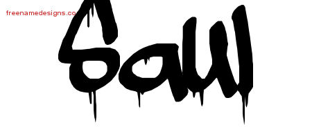Graffiti Name Tattoo Designs Saul Free