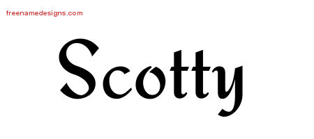 Calligraphic Stylish Name Tattoo Designs Scotty Free Graphic