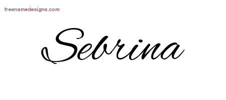 Cursive Name Tattoo Designs Sebrina Download Free