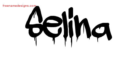 Graffiti Name Tattoo Designs Selina Free Lettering