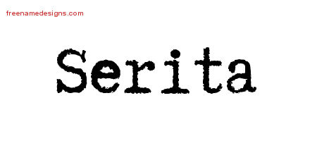 Typewriter Name Tattoo Designs Serita Free Download