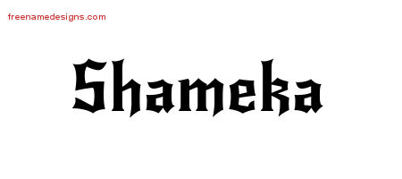 Gothic Name Tattoo Designs Shameka Free Graphic Gothic Name Tattoo Designs Shameka Free Graphic