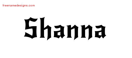 shanna Archives - Free Name Designs