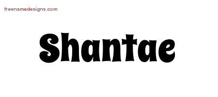 Groovy Name Tattoo Designs Shantae Free Lettering