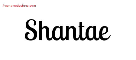 Handwritten Name Tattoo Designs Shantae Free Download
