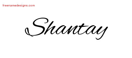 Cursive Name Tattoo Designs Shantay Download Free