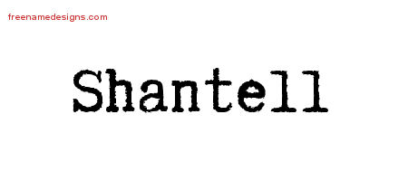 Typewriter Name Tattoo Designs Shantell Free Download