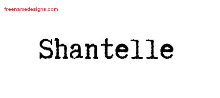 Typewriter Name Tattoo Designs Shantelle Free Download