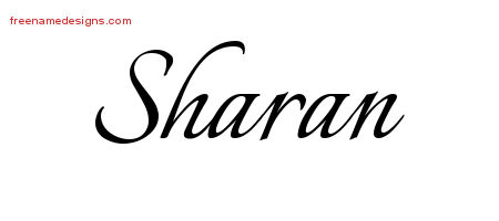 Calligraphic Name Tattoo Designs Sharan Download Free