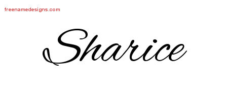 Cursive Name Tattoo Designs Sharice Download Free