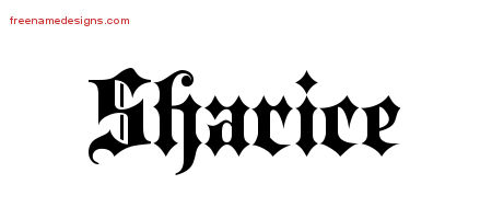 Old English Name Tattoo Designs Sharice Free Old English Name Tattoo Designs Sharice Free