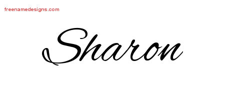 Cursive Name Tattoo Designs Sharon Download Free