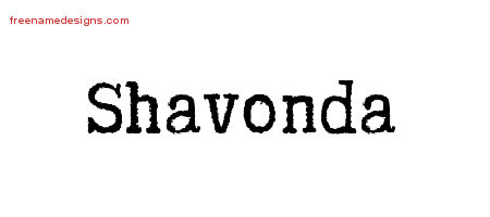 Typewriter Name Tattoo Designs Shavonda Free Download