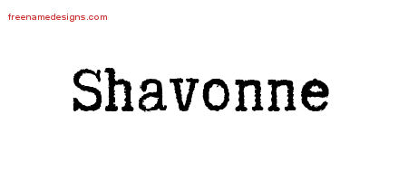 Typewriter Name Tattoo Designs Shavonne Free Download