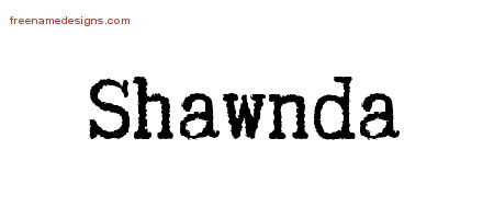 Typewriter Name Tattoo Designs Shawnda Free Download