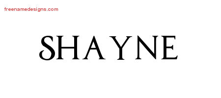 Regal Victorian Name Tattoo Designs Shayne Graphic Download Regal Victorian Name Tattoo Designs Shayne Graphic Download