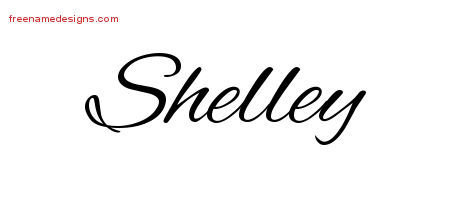 Cursive Name Tattoo Designs Shelley Download Free